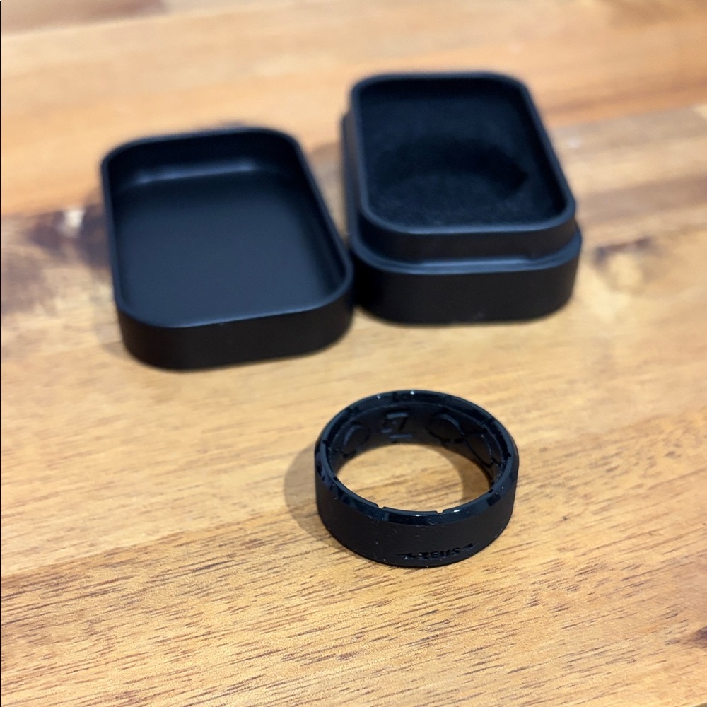 Groove Life Men's Zeus Edge Black Silicone Ring 11 - Picture 6 of 6